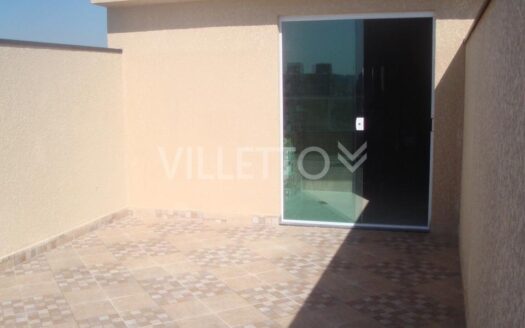 Cobertura para locação – Vila Tibiriçá, 124 m² • 2 vagas