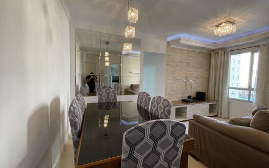 Apartamento mobiliado para locação no Condomínio Bellas Artes – Parque Marajoara, Santo André